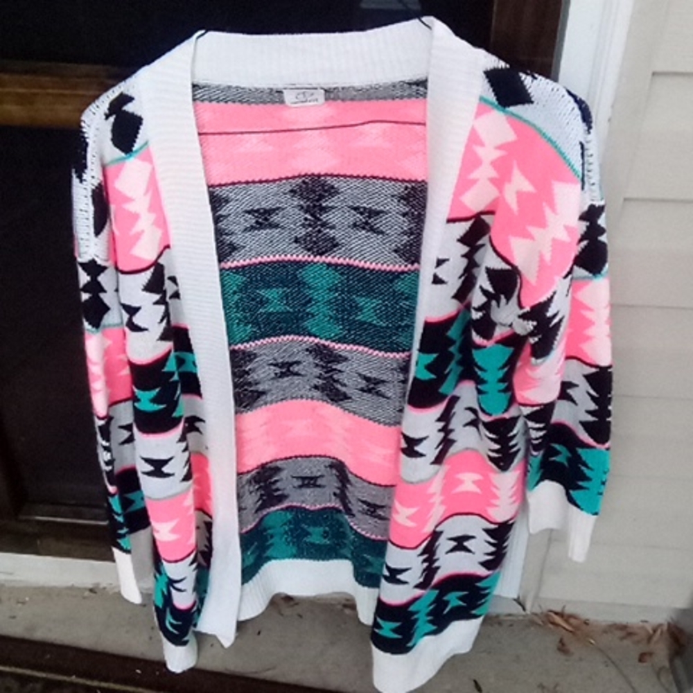 Coco love open front sweater